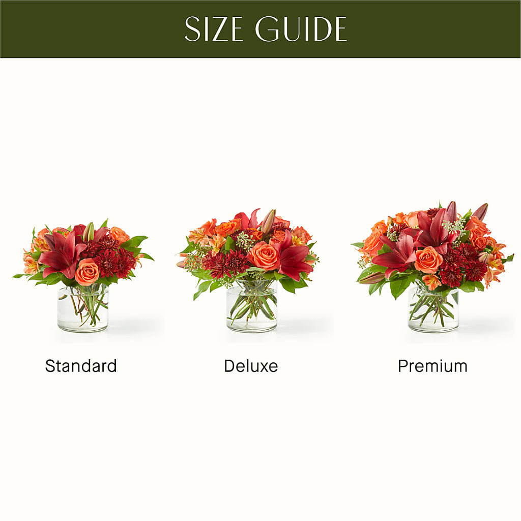 Crimson Leaves Bouquet –  The Arrangement Smiles Unlimited Llc, Anderson IN