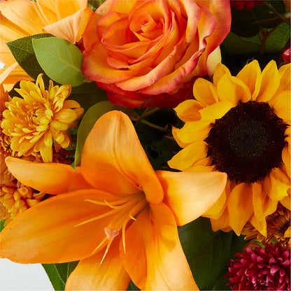 Grateful Centerpiece –  The Arrangement Smiles Unlimited Llc, Anderson IN