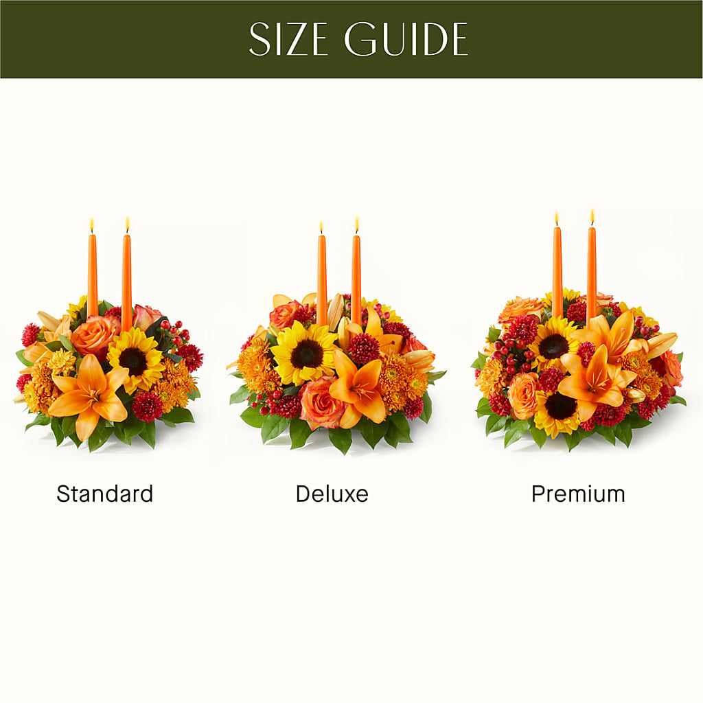 Grateful Centerpiece –  The Arrangement Smiles Unlimited Llc, Anderson IN