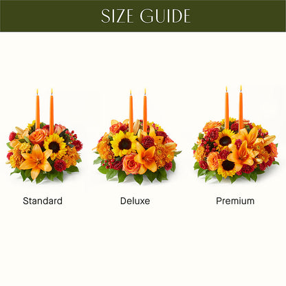 Grateful Centerpiece –  The Arrangement Smiles Unlimited Llc, Anderson IN