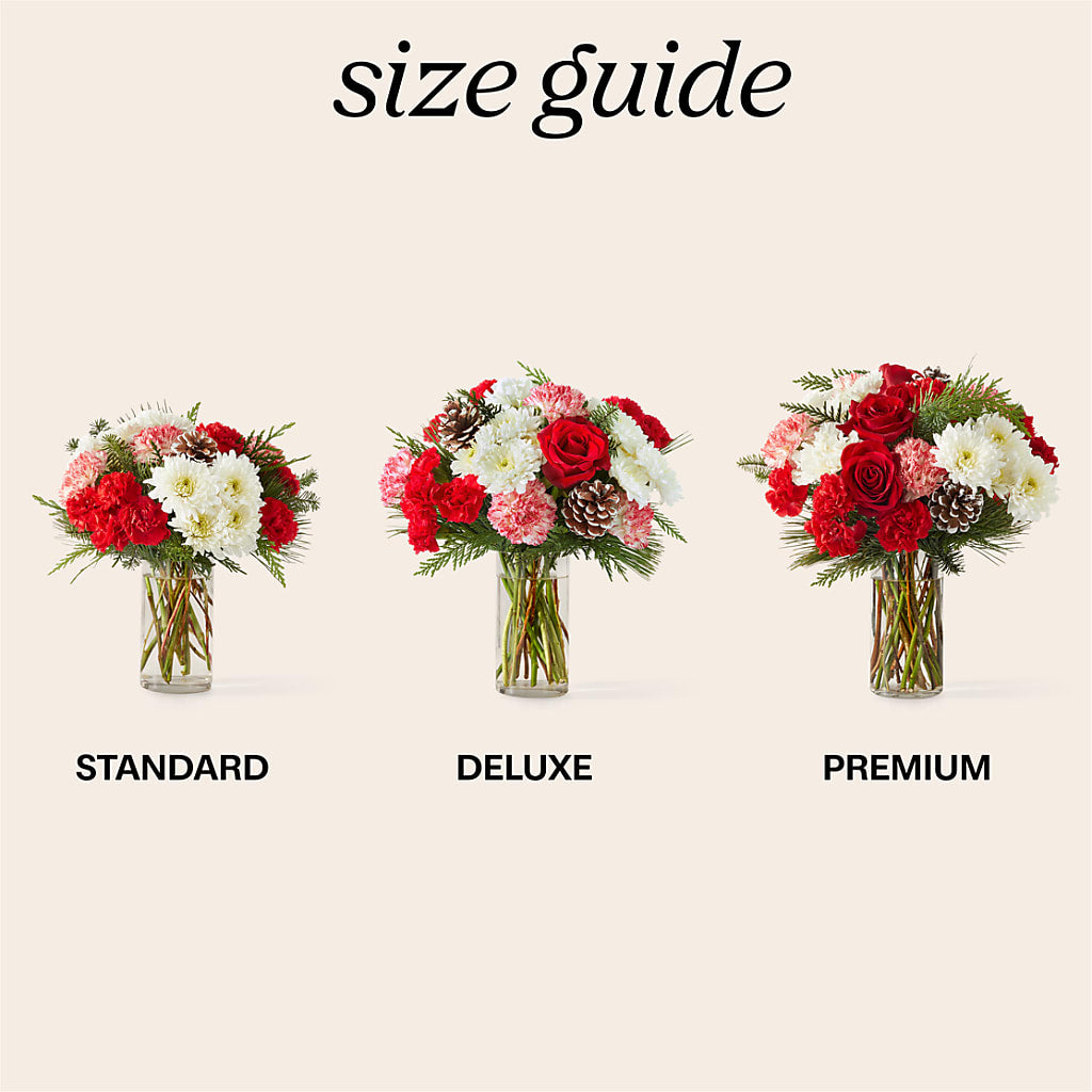Candy Cane Lane Bouquet –  The Arrangement Smiles Unlimited Llc, Anderson IN