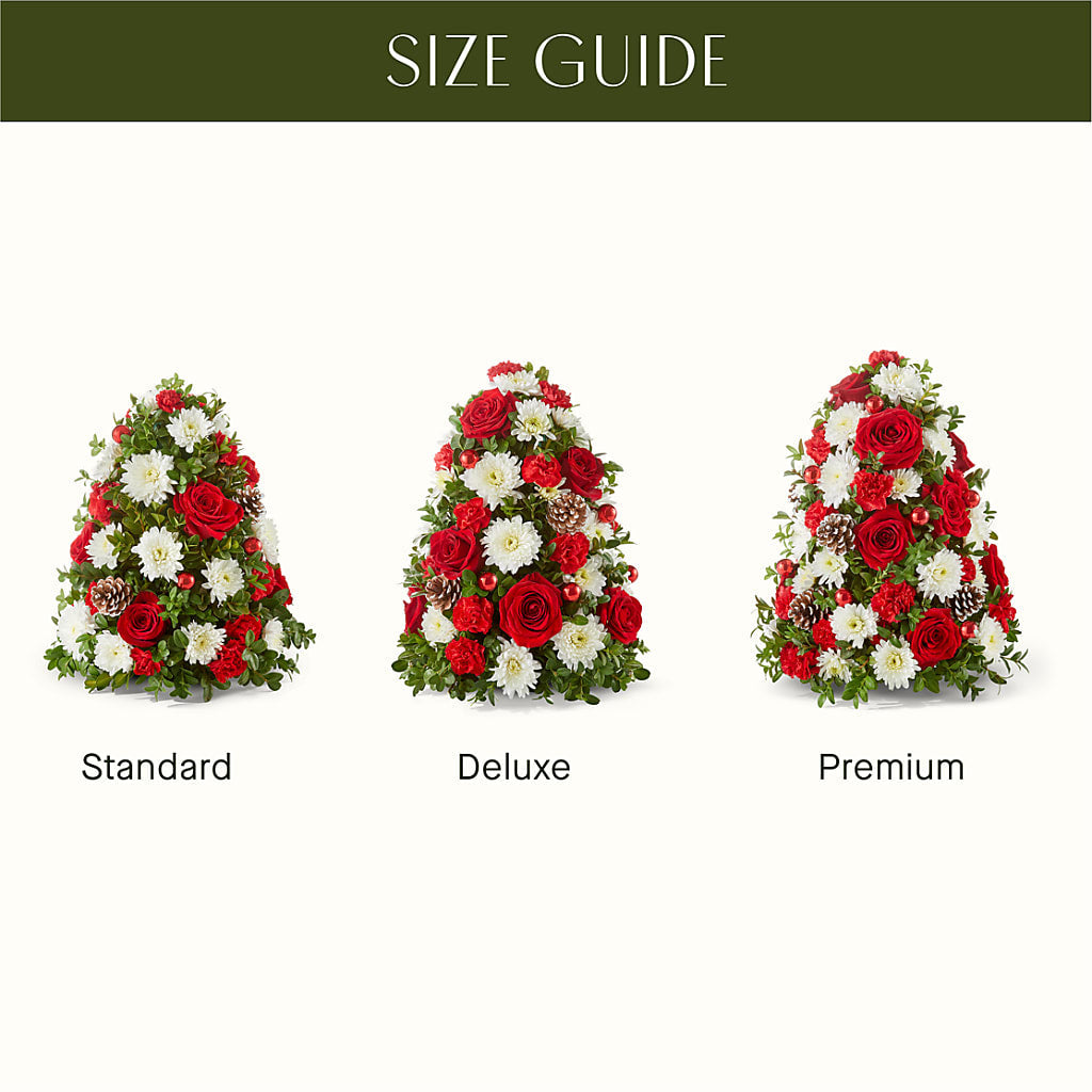 Let It Snow Tree –  The Arrangement Smiles Unlimited Llc, Anderson IN
