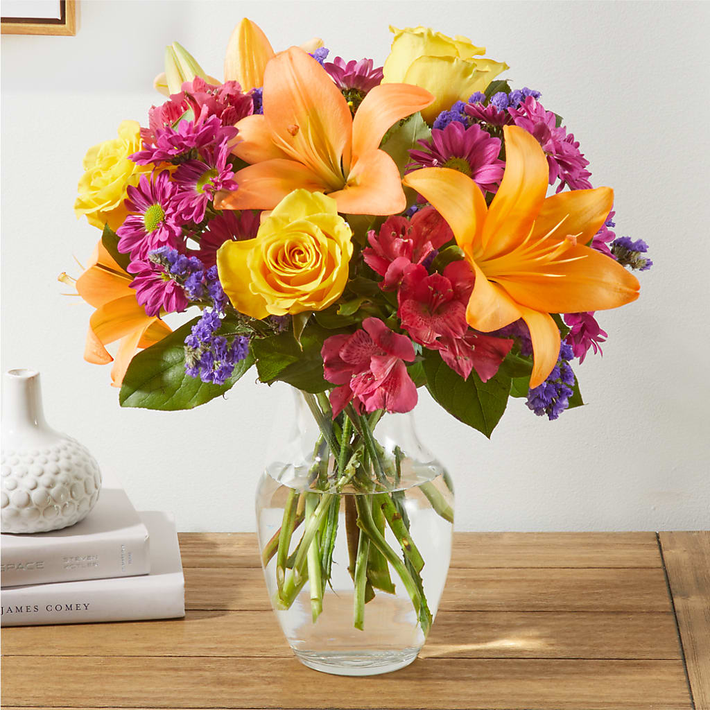 Colorful Visions Bouquet –  The Arrangement Smiles Unlimited Llc, Anderson IN