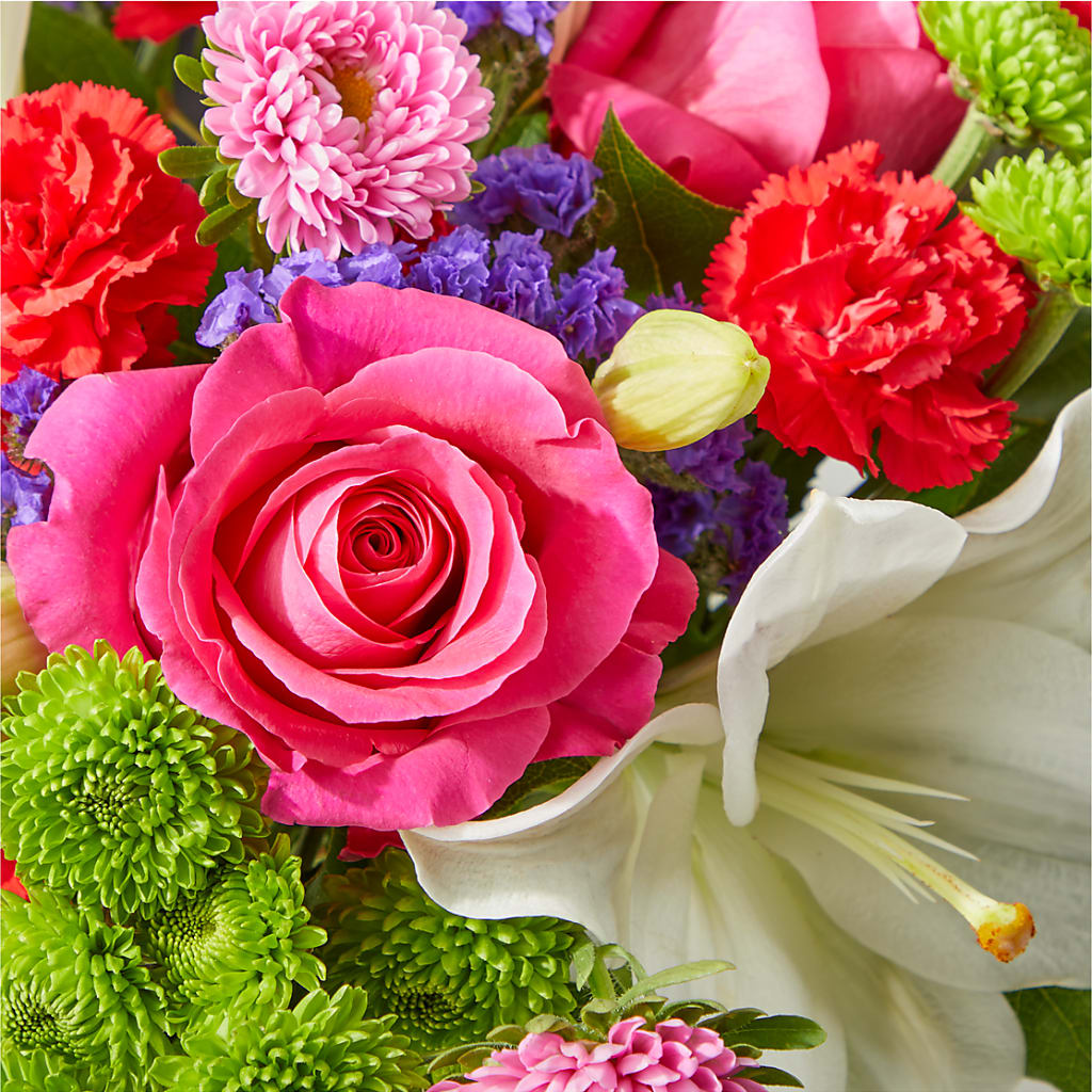 Quality Time Bouquet –  The Arrangement Smiles Unlimited Llc, Anderson IN
