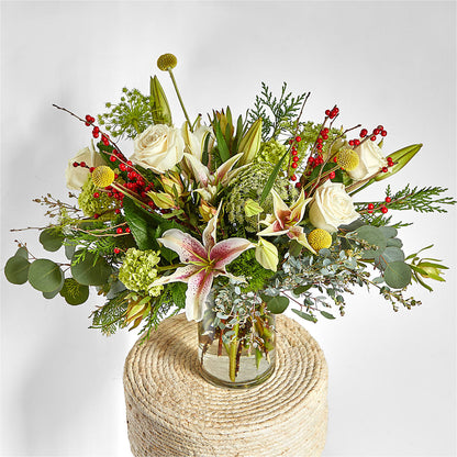 Berry & Bright Bouquet –  The Arrangement Smiles Unlimited Llc, Anderson IN