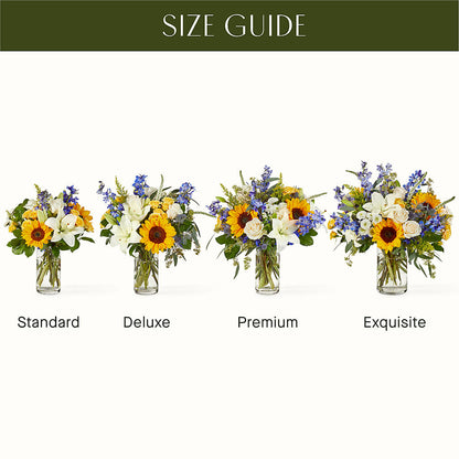 Wonderfully Sunny Bouquet –  The Arrangement Smiles Unlimited Llc, Anderson IN