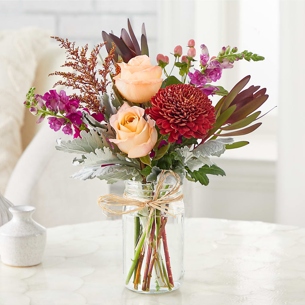 Moody Hues Bouquet –  The Arrangement Smiles Unlimited Llc, Anderson IN