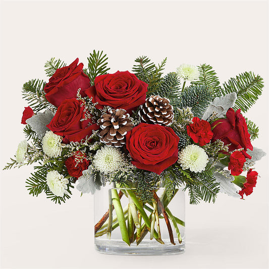 Yule Cheer Bouquet –  The Arrangement Smiles Unlimited Llc, Anderson IN