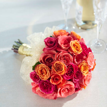 Sweet Roses Bouquet –  The Arrangement Smiles Unlimited Llc, Anderson IN