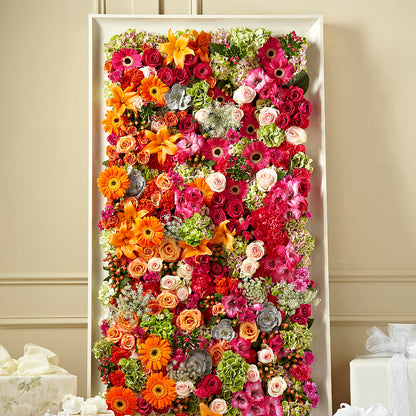 Fresh Picked Floral Wall –  The Arrangement Smiles Unlimited Llc, Anderson IN